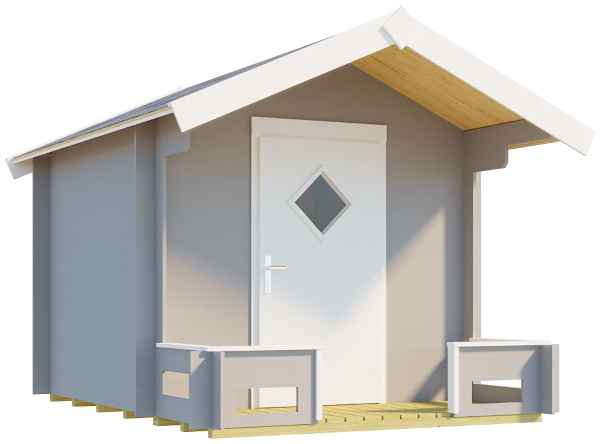 Painted Log Houses PINOCCHIO 3