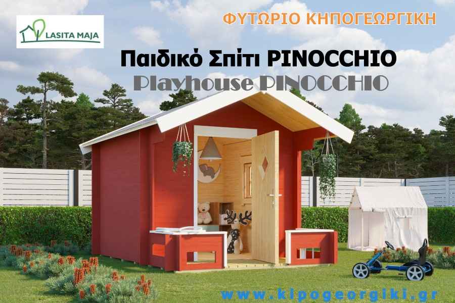 Wooden Playhouse PINOCCHIO