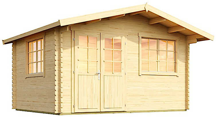 Log House NEFELI Perspective Plan