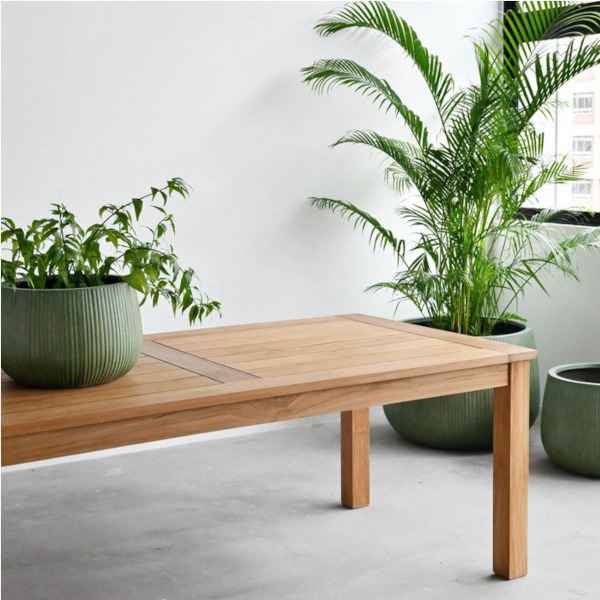 Teak Garden Table 250x100x78(H)cm